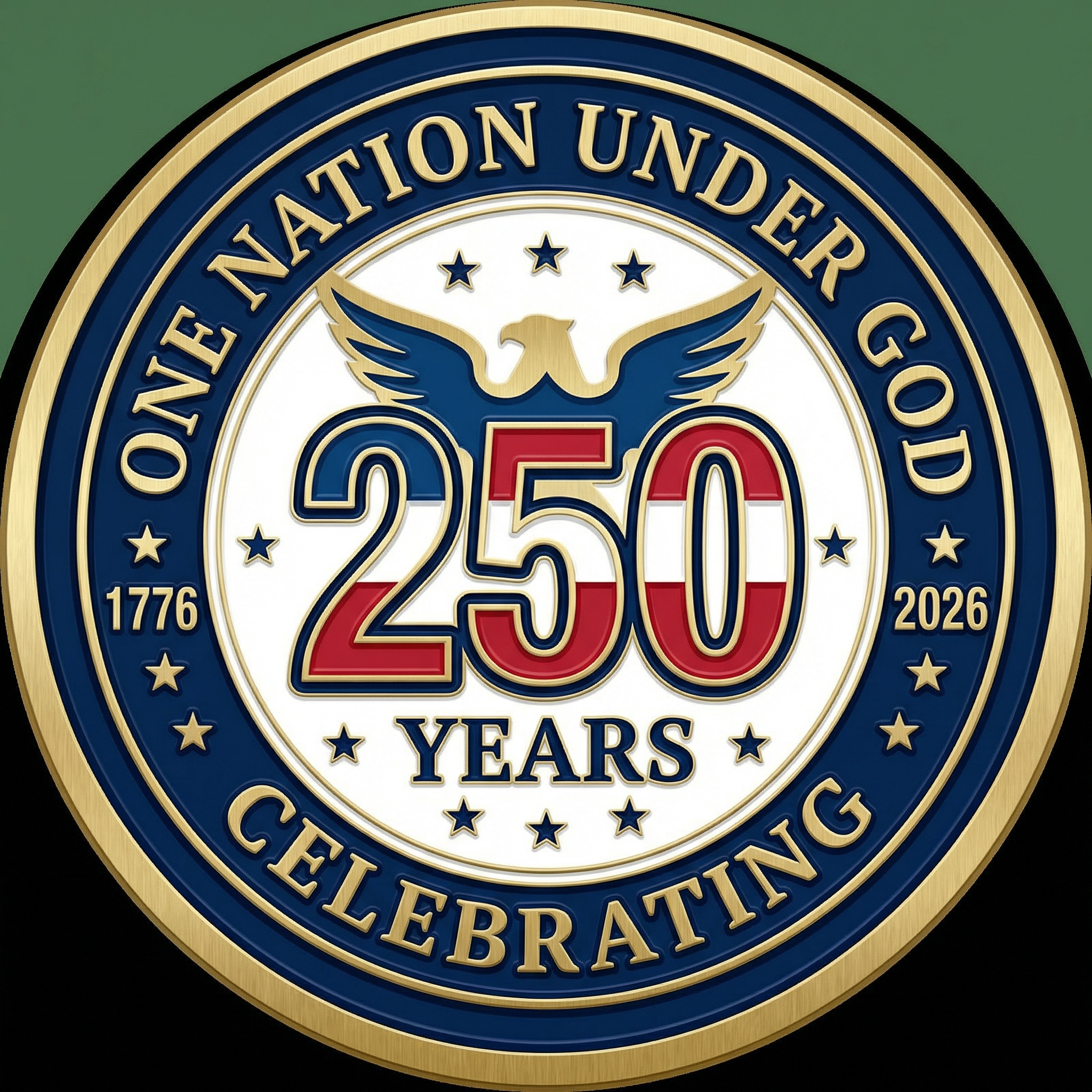 Celebrating America's 250th Anniversary — One Nation Under God (1776–2026)